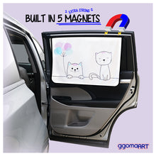 Load image into Gallery viewer, Magnetic Car Window Shade Shade - Cat