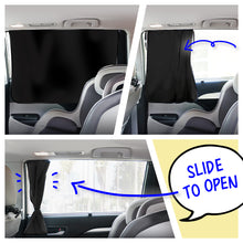 Load image into Gallery viewer, Magnetic Car Window Shade Shade - Solid Black Cloth