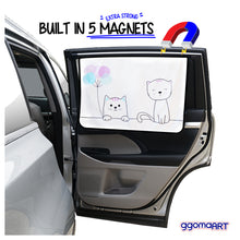 Load image into Gallery viewer, Magnetic Car Window Shade Shade - Cat